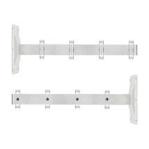 Tender Fil - tendedero de pared 4 poleas blanco juego , Tendedero de pared 4 poleas. Ideales para exteriores. Su sistema de polea permite fácil