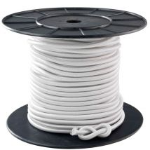 Weißer Spannschlitten 12mm x 30m auf Rolle