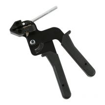 Peny - Tendeur de Serre-câbles, 210 x 120 x 12 Mm Metal Tie Gun, pour Verrouiller et Couper les Serre-câbles en Acier Inoxydable, Noir