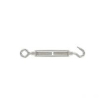 Cadena inox A4 avec oeillet et crochet, M8