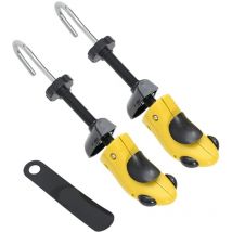 Tendeurs de chaussures et chausse-pied jaune eu 34-37 plastique Vidaxl