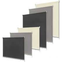 Tenda a rullo, tenda verticale, tenda a rullo esterna, tenda a rullo per balcone, tenda a rullo oscurante senza foratura con protezione UV e funzione