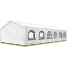 Tendone per feste 5x12 m Gazebo party per sagre, mercati pe 450 n bianco