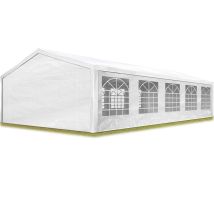 Tendone Per Feste Gazebo 5x10 M Bianco Pe 350 N Impermeabile Protezione Uv Tenda Giardino Sagre Eventi Mercati Esterno