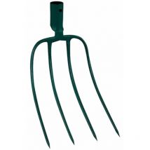 Leborgne - Horca para estiércol con encaje - 4 púas - Mango de madera 421301