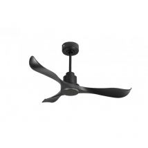 Klassfan - Tenerife de Super destratificateur et ventilateur dc 132 cm Gris basalte sans Lumière idéal pour 25 à 35 m²