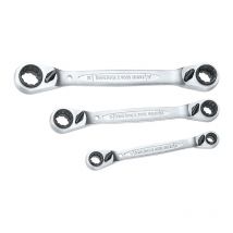 Teng 6503RX Multi Ratchet Ring Spanner Set of 3 8-19mm TEN6503RX