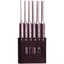 Teng Tools - Jeu de chasses clous 3-8mm 6pcs PPS06