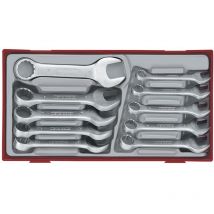 Jeu de clés de serrage courts TT1 tray 10-19mm 10 pièces Teng Tools TT6010M