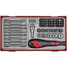 Tengtools - 269910105 juego de puntas, vasos y portapuntas 49 pcs