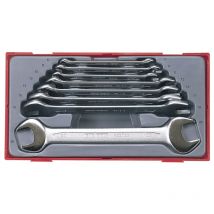 Tengtools - Teng TT6208 Metric Open End Spanner Set, 8 Piece TENTT6208