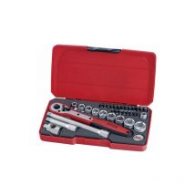 Steckschlüssel-Satz, 3/8, T3834, 34-teilig Tengtools 167310101