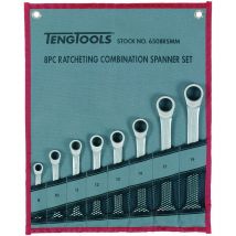 Tengtools - 167160100 juego de llaves de carraca reversibles 6508RSMM