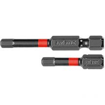 262980105 1PC 1/4 HEX3 punta de impacto 50MM - Tengtools