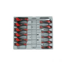 Tengtools - 178210100 jgo destornilladores planos MD912N 12 pzas