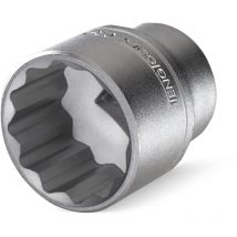 Teng M120512-C - Chiave a bussola bi-esagonale con attacco quadro da 12,7 mm, 12 mm