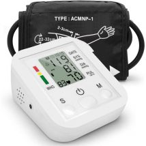 Tensiómetro electrónico portátil de uso doméstico, con pantalla lcd, medición precisa Aiperq