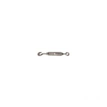 Posamo - Tensores similares DIN1480, gancho/ojo, acero, zincwinted 3.6 galvanizado h/ö M6 hp (por 10)