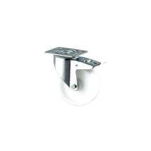 3477UOO100P62 INDUSTRIELLE castor, pivotant avec total, à tête double roulement à billes, 100 MM de diamètre (lot de 2) - Tente