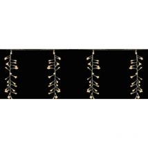 Tente 7 bouquets avec effet neige 168 leds blanc chaud 145 19196 14519196