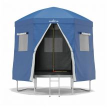 Jump4fun - Tente cabane pour trampoline 8FT-244cm - Bleu
