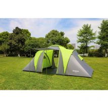 Tente de camping familiale 4 places Temi Kingcamp Dimensions : 500 x 220 x 200 cm