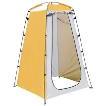 Tente de douche portable, 1.9m Tente de Pop Up Toilette - Jaune