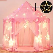 Tente de jeu pour enfants, tente de jeu de chateau de princesse, maison de jeu intérieure pour enfants, grande maison de jeu pour filles avec