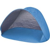 Spetebo - Tente de plage pop-up bleue - environ 100 x 145 x 80 cm - abri de plage dans un sac de transport