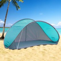 Bonnevie - Tente de plage Tonnelle Barnum de Jardin, Tente de jardin, escamotable Bleu OIB8276E