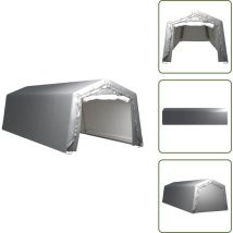 Tente de rangement 300x900 cm Acier Gris - Abri De Jardin - Abri Extérieur - Stockage Extérieur - Tente De Rangement - Tente Extérieure