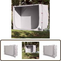 Tente de rangement gris imperméable - Tente De Rangement - Tente De Campement - Stockage Extérieur - Équipement De Camping - Accessoire De Camping