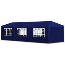 Maison Chic - Tente de réception - Tonnelle de Jardin Barnum 3 x 9 m Bleu