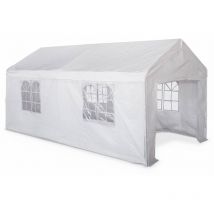 Sweeek - Tente de réception - Burdigala 3x6m - Blanc. connecteurs métal. tente de jardin idéale pour réception. pavillon. chapiteau ou tonnelle.