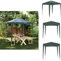 Tente de réception professionnelle 2x2 m Vert - Tente De Réception - Auvent - Abri Extérieur - Gazebo - Parasol