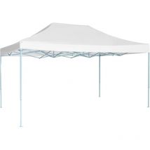 Maison Chic - Tente de réception, Tonnelle et Pergola de jardin pliable 3x4,5 m Blanc OWV67825