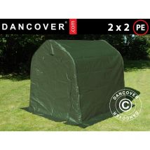 Dancover - Tente de stockage Tente Abri pro 2x2x2m pe, Vert
