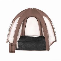Cocooning Water - Tente dôme abri de piscine et spa - 3.4m x 3.9m H2.2m
