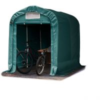 Intent24 - Tente-garage carport 1,6 x 2,4 m d'élevage abri agricole tente de stockage bâche pvc 800 n armature solide vert fonce