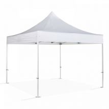 Tente pliante pro+ 50MM en alu 3x3m blanc