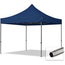 Intent24 - 3x3 m Tonnelle pliante Acier, pes 750, bleu