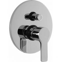 Teorema - Miscelatore Incasso Doccia Con Deviatore Cromato - Serie: Goodlife