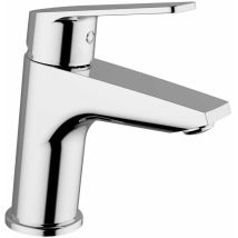 Teorema Rubinetteria - Teorema - Miscelatore Lavabo Cromato Con Piletta A Saltello Da 1 1/4 - Serie: Sonic