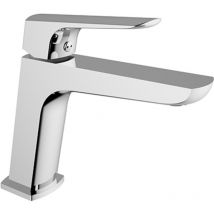 Miscelatore lavabo monocomando con scarico automatico - Teorema Edge