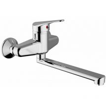 Teorema - Miscelatore Lavello a Muro Cromato - Serie: T-One