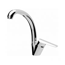Teorema - Miscelatore Lavello Canna Fusa Cromato - Serie: Slyce - Articolo: 9C52611000