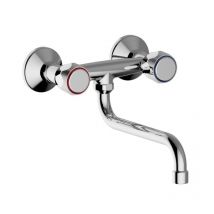 Robinet mural avec rotule - Teorema Corallo