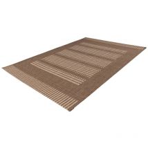 Teppich 230x160cm, Design F105A in Kaffee-Farben - Komfort und Eleganz für Ihr Interieur