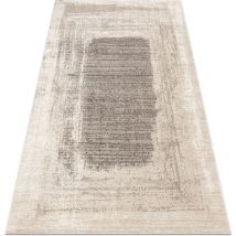 Teppich fusion 8256 creme / beige - Rahmen, vintage, modern, abstrakt beige 280x370 cm
