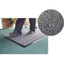 Teppich mittelgrau pvc 90X150CM -17265